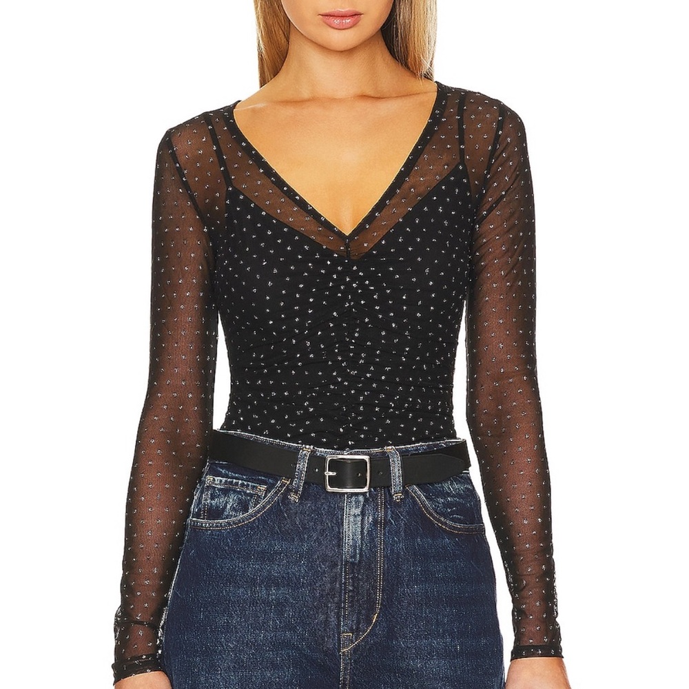 Paige Meena Top in Black